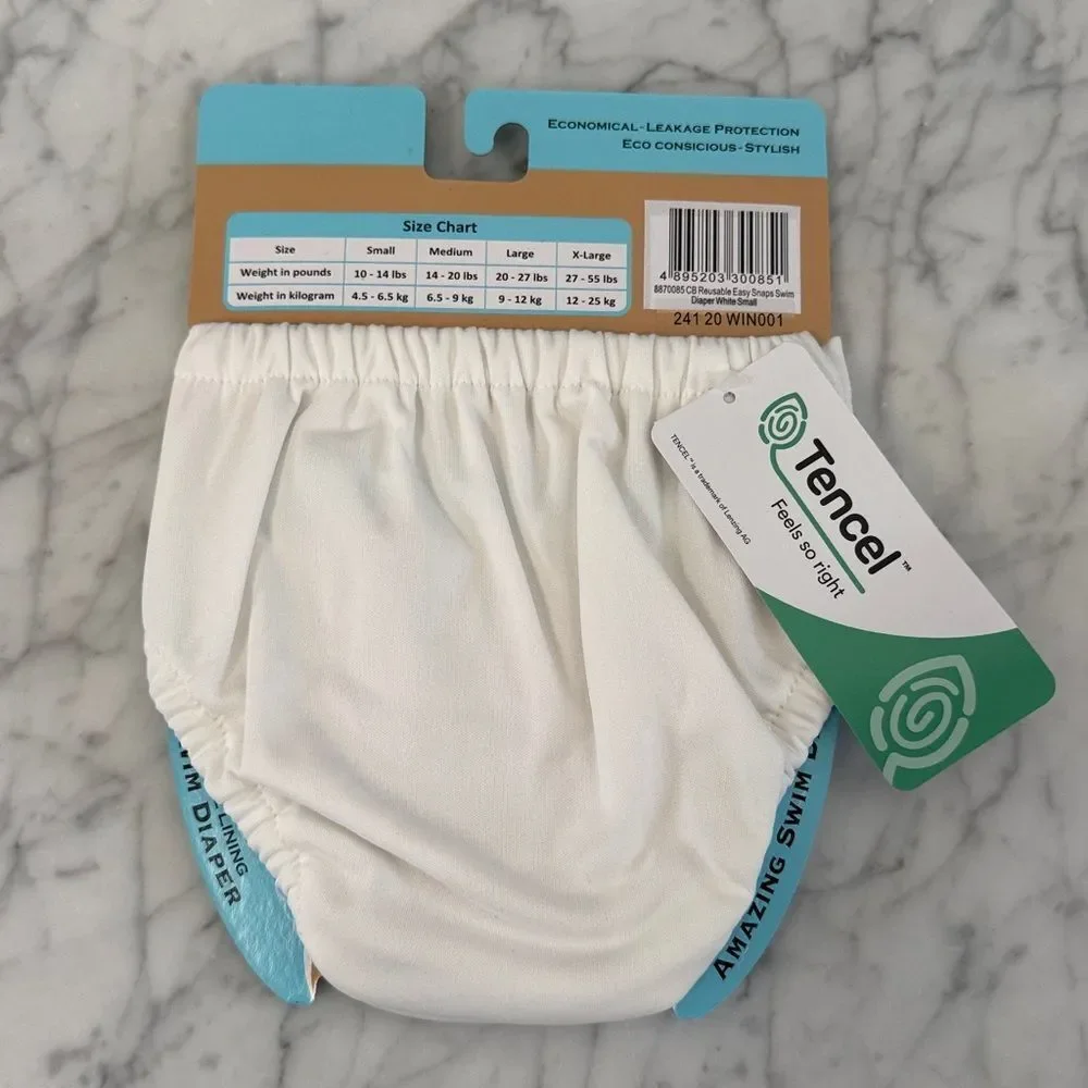 NWT Charlie Banana Swim Diaper Bundle Size Small 10-14 Lb Reusable